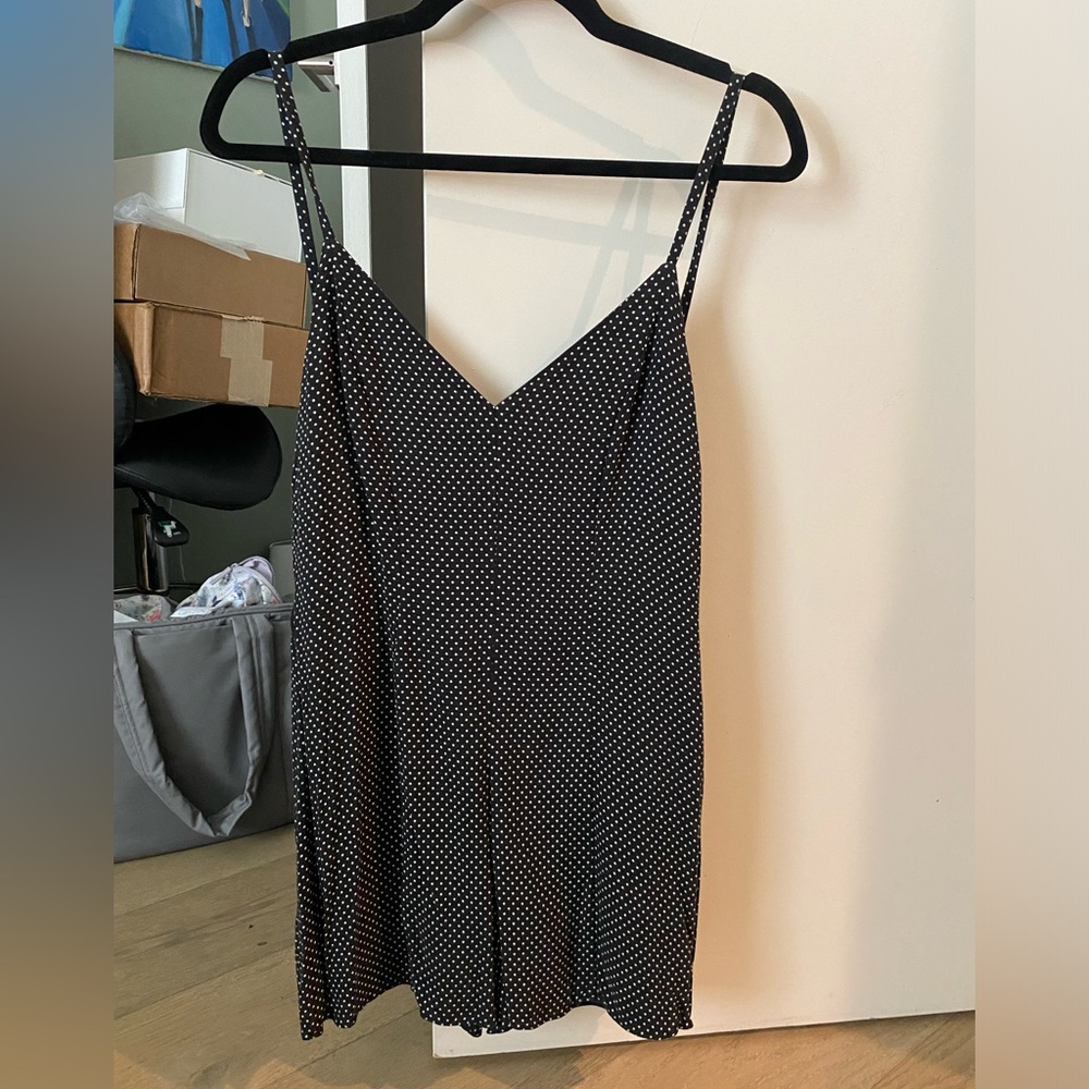 Alice + Olivia Erin Romper in Polka Dot Size 2